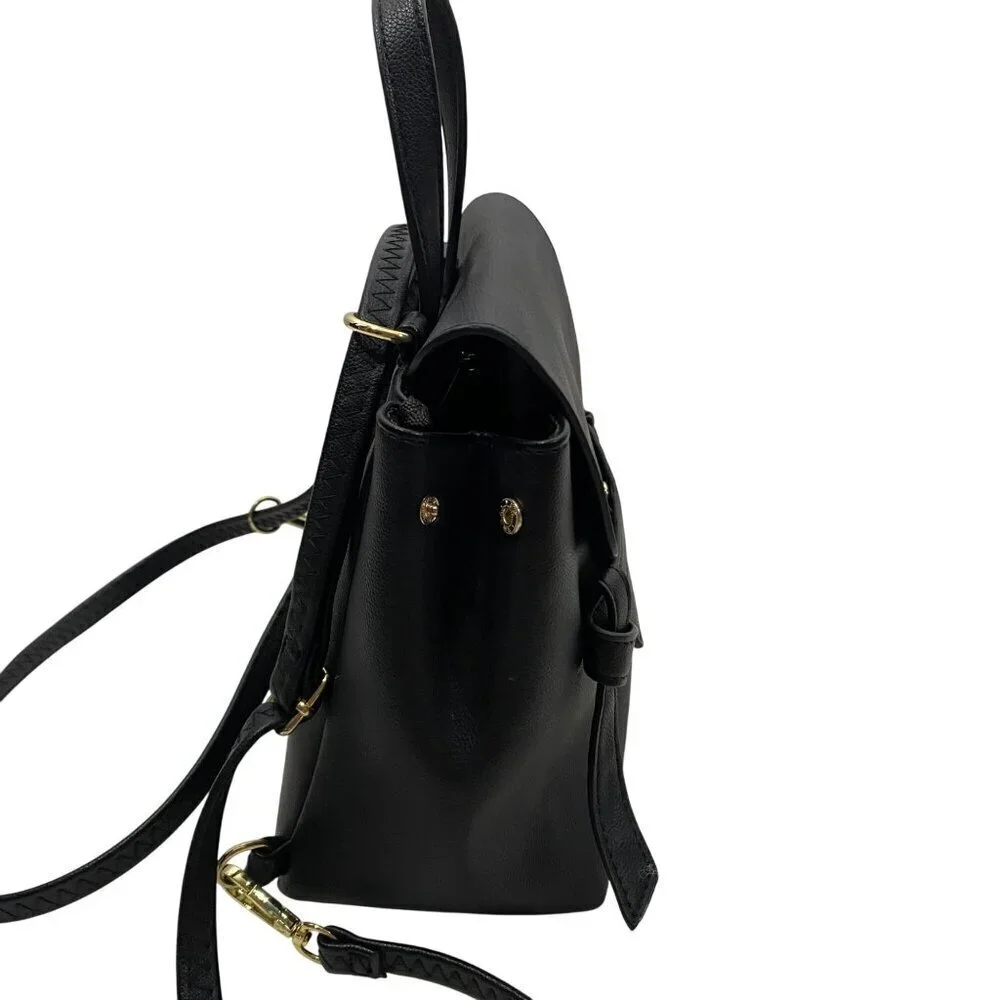 Taomicmic Mini Backpack Purse, Convertible Daypack Crossbody Bags Faux Leather
